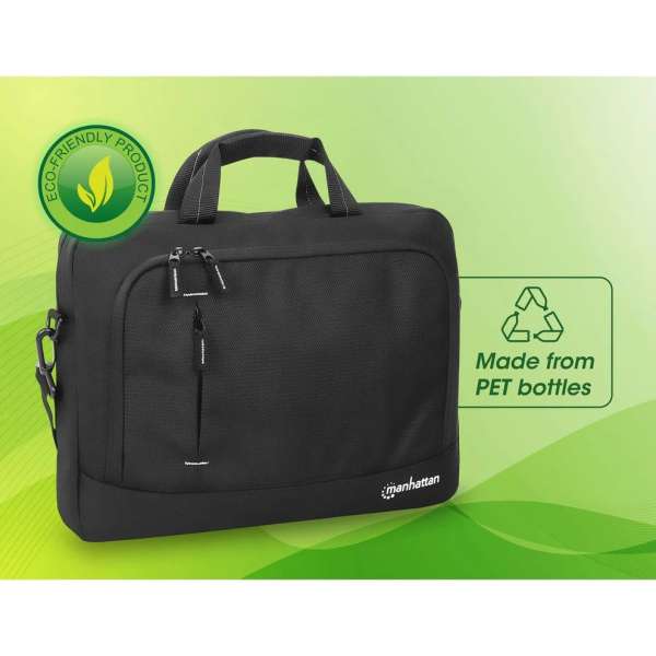 Manhattan Helsinki Eco-friendly Laptop Bag 14,1" Black