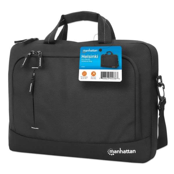 Manhattan Helsinki Eco-friendly Laptop Bag 14,1" Black