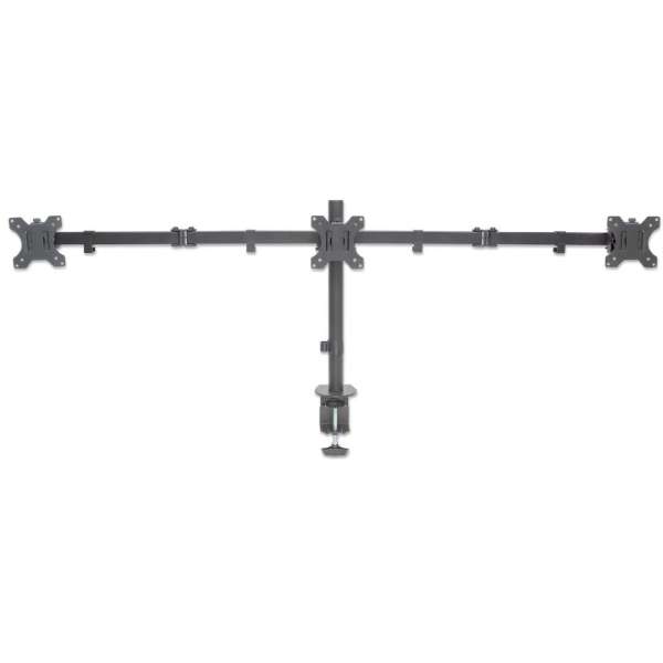 Manhattan LCD Monitor Mount with Center Mount and Double-Link Swing Arms