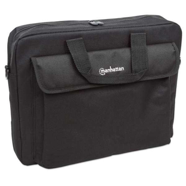 Manhattan London Notebook Computer Briefcase 15.6" Black