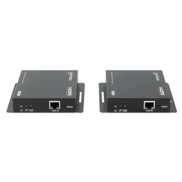 Manhattan KVM over IP Extender Kit 1080p 120m Black