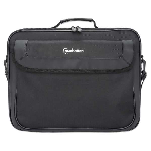 Manhattan Cambridge Clamshell Laptop Bag 15,6" Black
