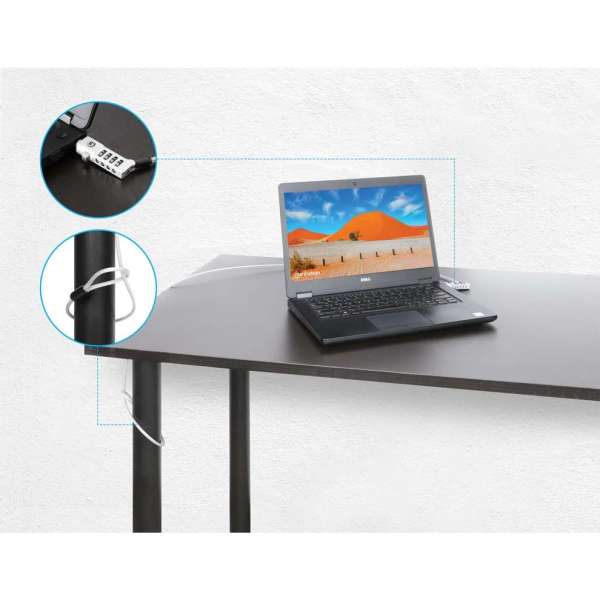 Manhattan Universal Laptop Combination Lock For Noble Wedge, Nano and K-Slot