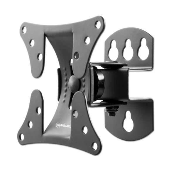 Manhattan Pivoting TV Wall Mount with Tilt and Swivel 13"-32" Black