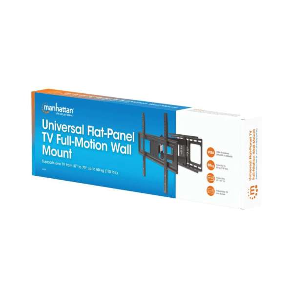 Manhattan Universal Flat-Panel TV Full-Motion Wall Mount