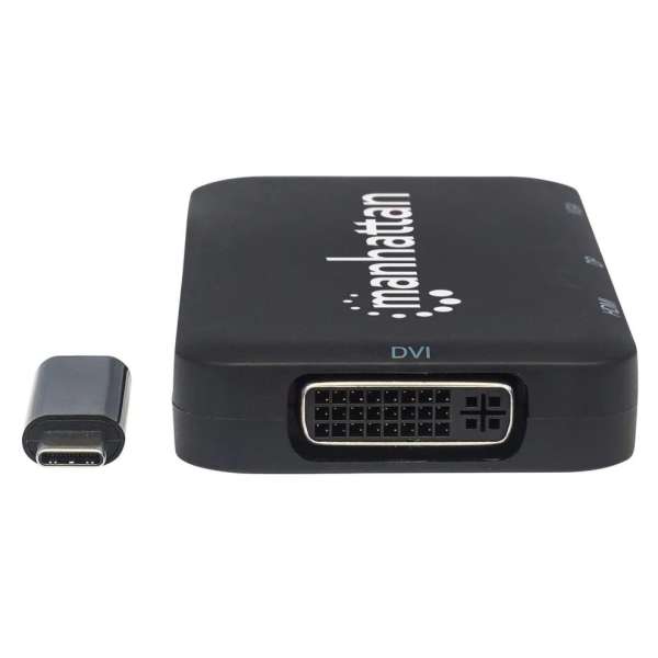 Manhattan USB-C 4-in-1 Audio/Video Converter