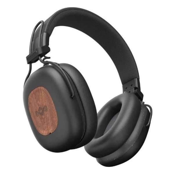Marley Positive Vibration Rebel ANC Bluetooth Headset Signature Black
