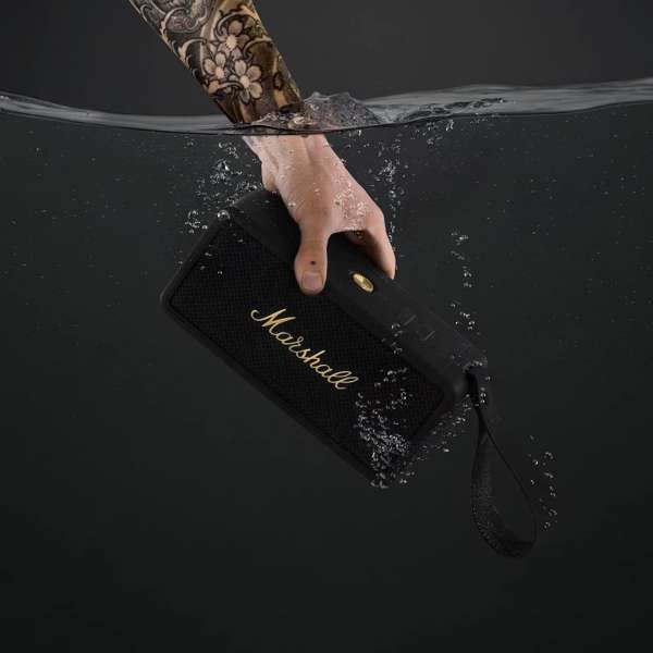 Marshall Middleton Bluetooth Speaker Black/Brass