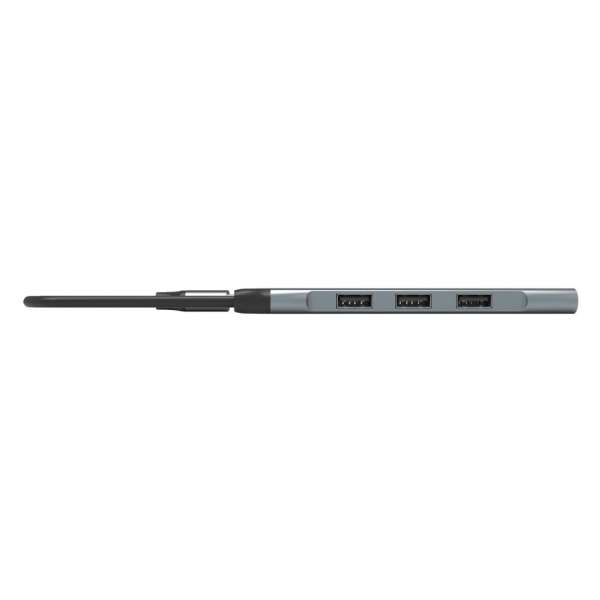 Marvo 5-portos USB3.0 HUB Grey