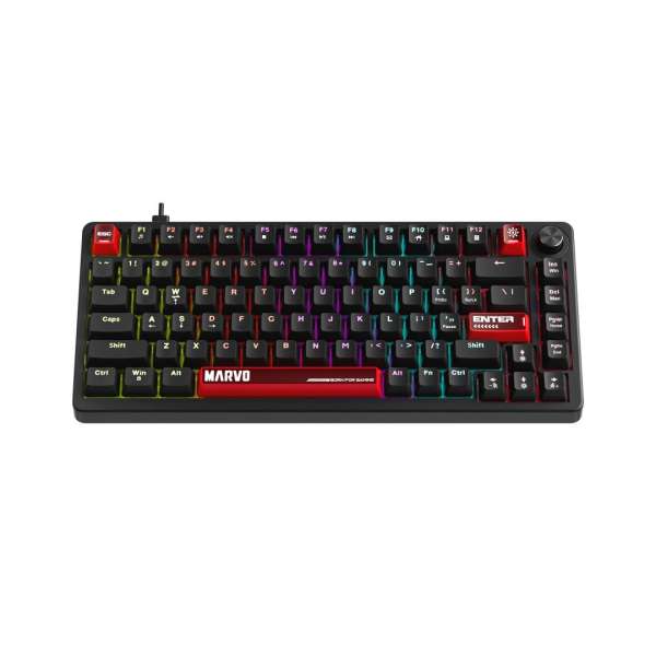Marvo Arma 82 Mechanical Gaming Keyboard Black US