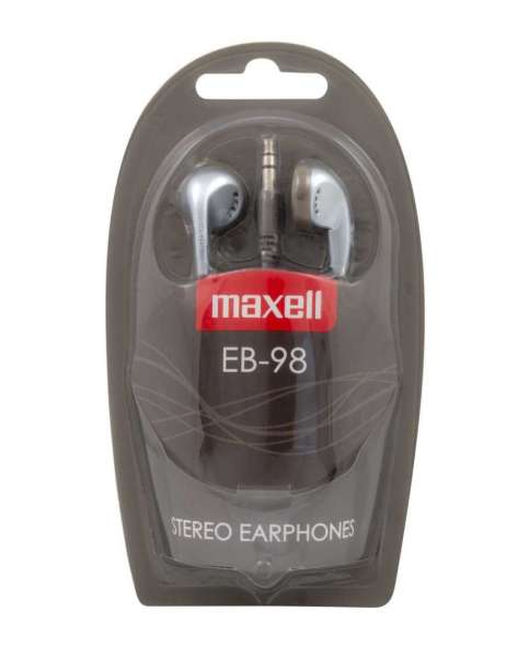 Maxell EB-98 Earphones Silver