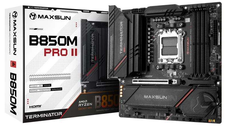 Maxsun TERMINATOR B850M PRO II WIFI7