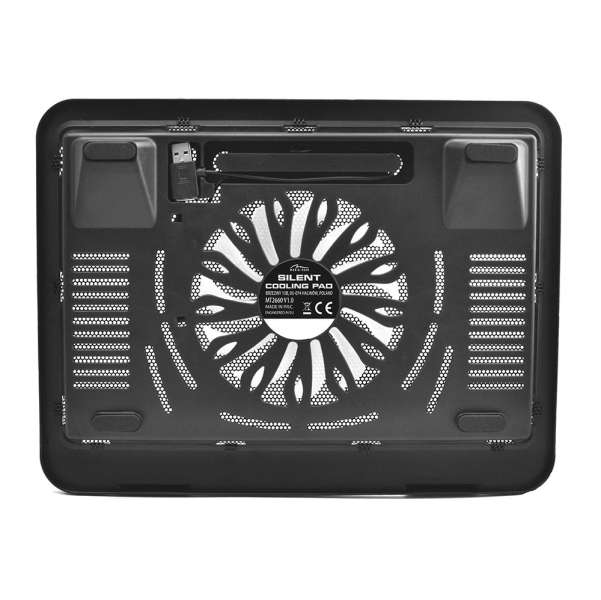 Media-Tech MT2660 SILENT Notebbok hűtő Black