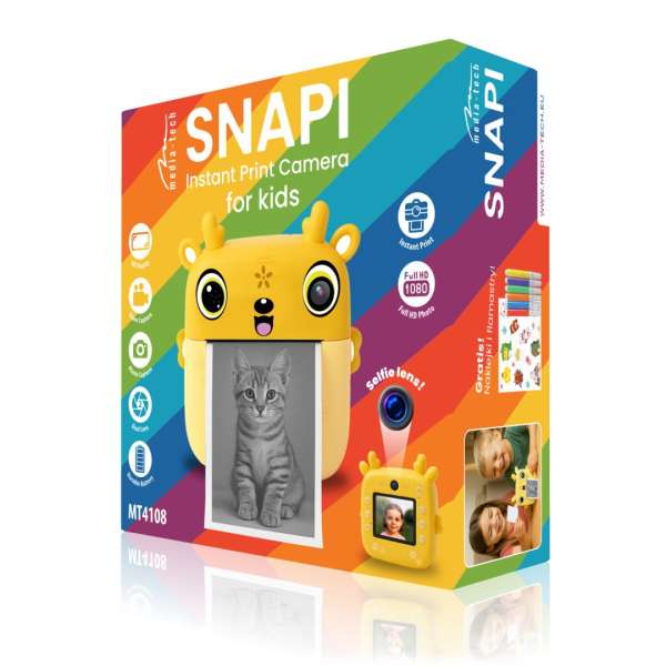 Media-Tech SNAPI Instant Print Camera for Kids