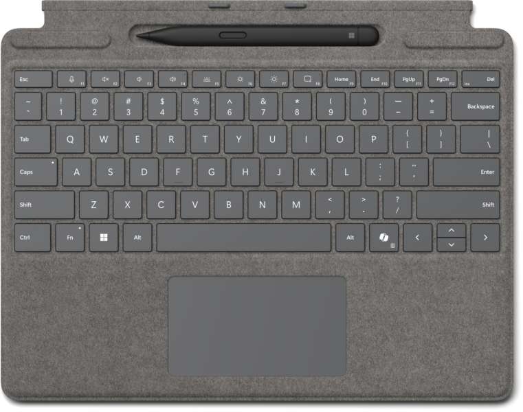 Microsoft Surface Pro Keyboard + Slim Pen Platinum HU