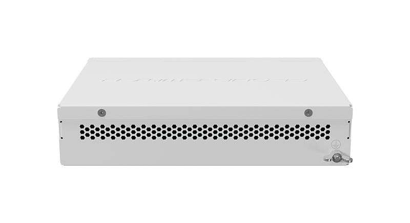 Mikrotik CSS610-8G-2S+IN Eight 1G Ethernet ports and two SFP+ ports for 10G fiber connectivity