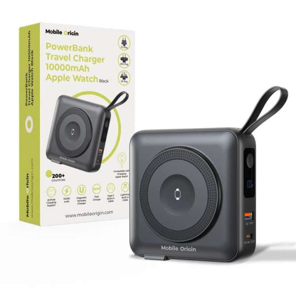 Mobile Origin 10000mAh PowerBank Black