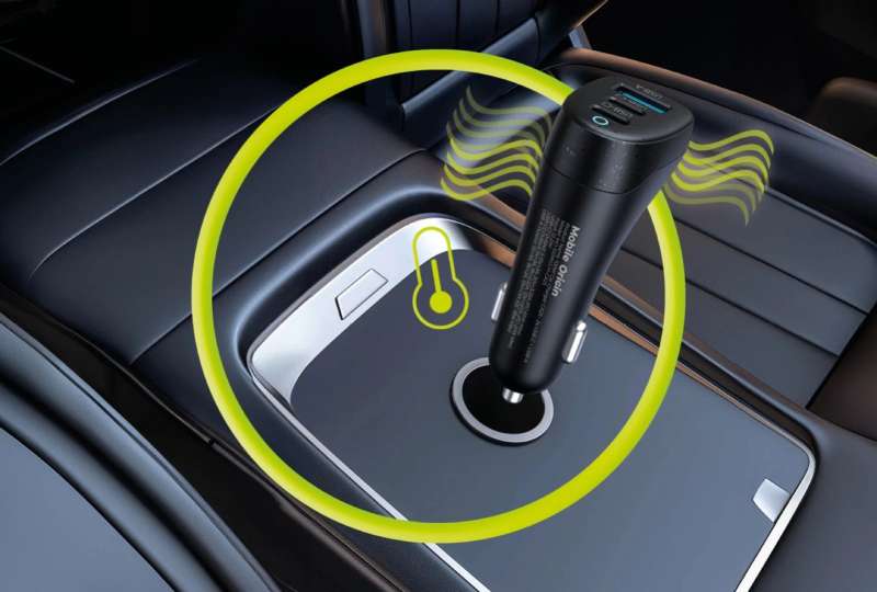 Mobile Origin 100W Car Charger CA25 - 2x USB-C + USB-A