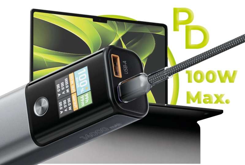 Mobile Origin 14000mAh PowerBank Black/Grey