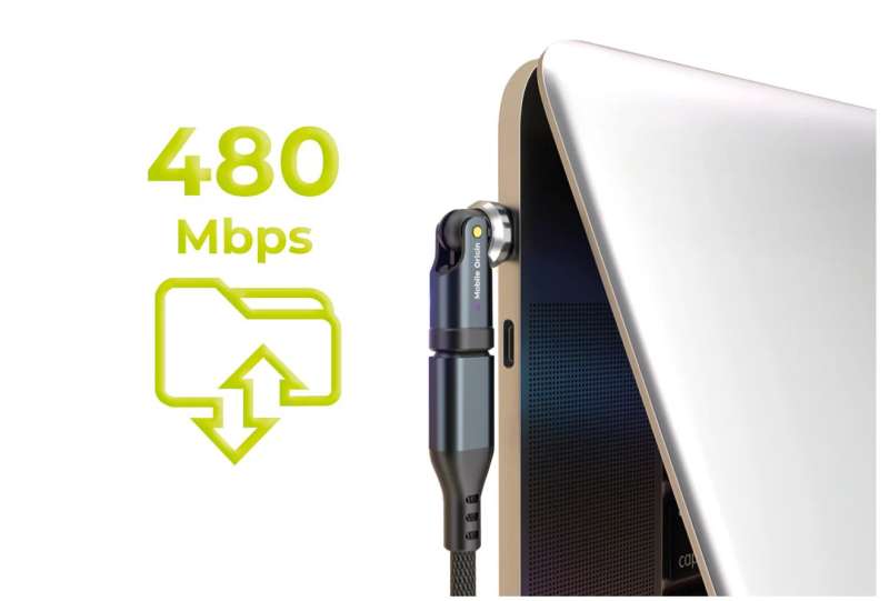 Mobile Origin 240W USB-C Rotation 540° Adapter CB13
