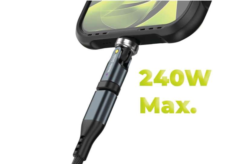 Mobile Origin 240W USB-C Rotation 540° Adapter CB13