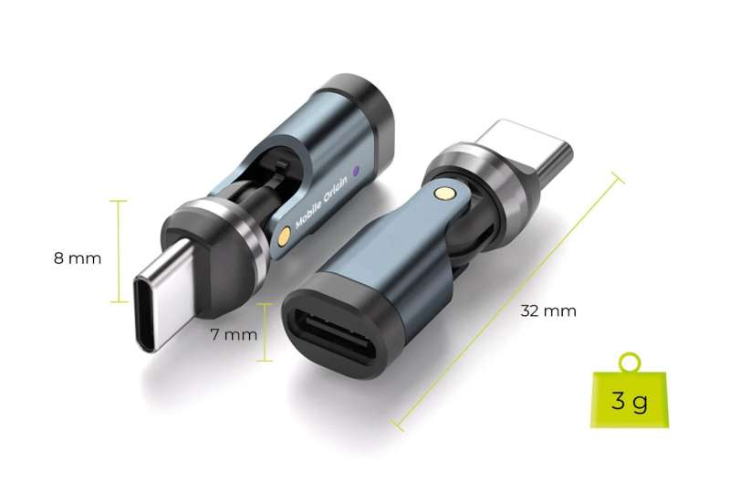 Mobile Origin 240W USB-C Rotation 540° Adapter CB13