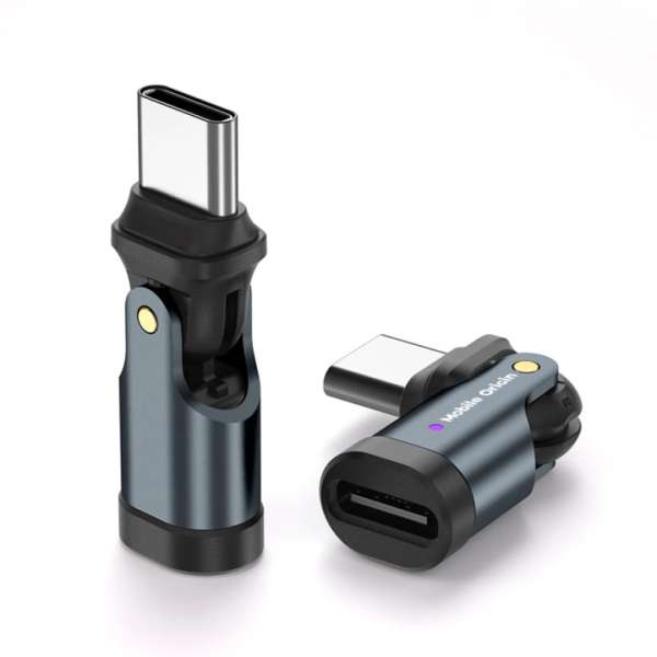 Mobile Origin 240W USB-C Rotation Adapter Black