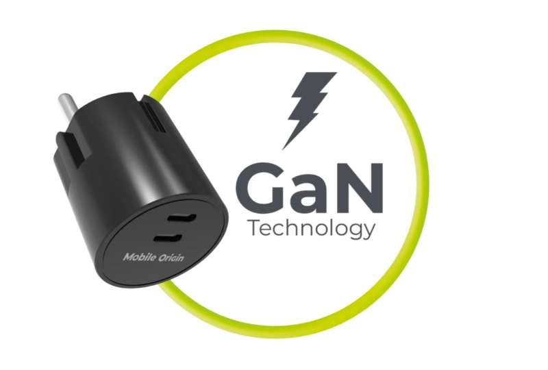 Mobile Origin 30W Charger Plug PW33 2x USB-C Black