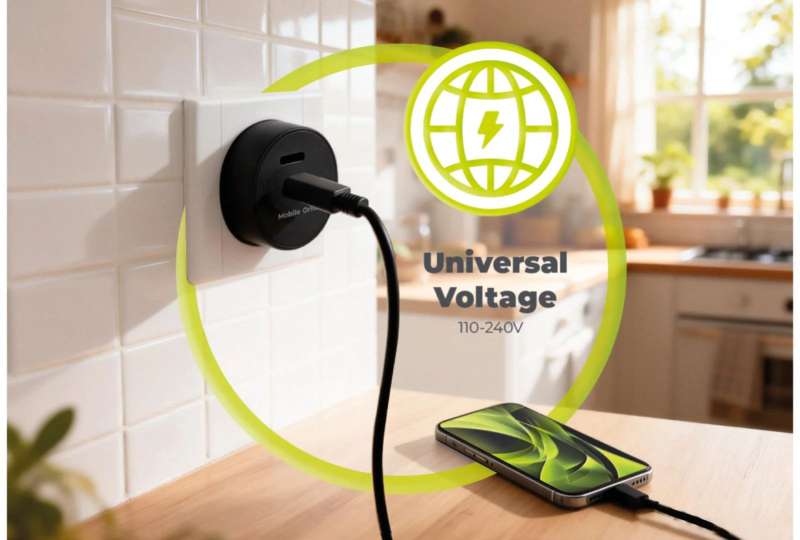 Mobile Origin 30W Charger Plug PW33 2x USB-C Black