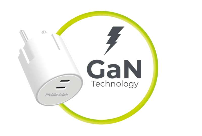 Mobile Origin 30W Charger Plug PW33 2x USB-C White