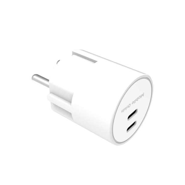 Mobile Origin 30W Charger Plug PW33 2x USB-C White