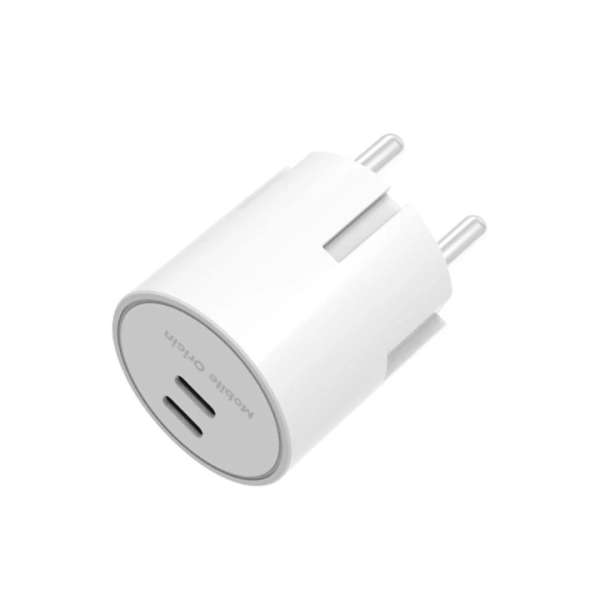 Mobile Origin 30W Charger Plug PW33 2x USB-C White