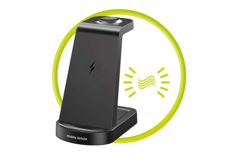 Mobile Origin 3in1 Wireless Charger PW14 iPhone Compatible
