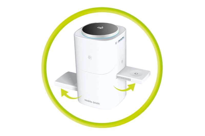 Mobile Origin 3in1 Wireless Charging Qi2 Station PW11 White
