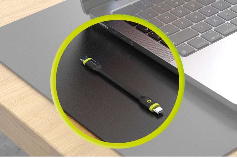 Mobile Origin Compact Cable USB-C to USB-C 10cm Black