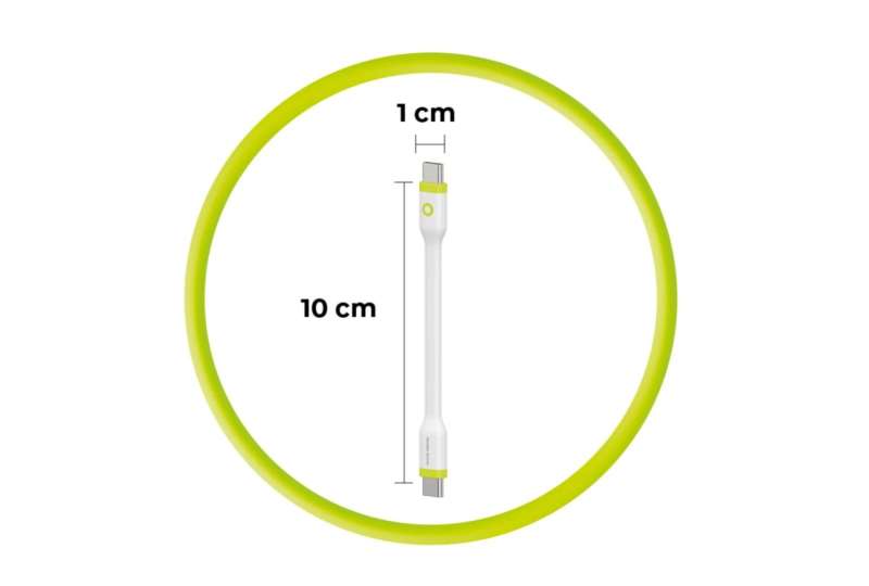 Mobile Origin Compact Cable USB-C to USB-C 10cm White