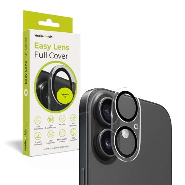 Mobile Origin Easy Lens full cover for iPhone 17 Clear