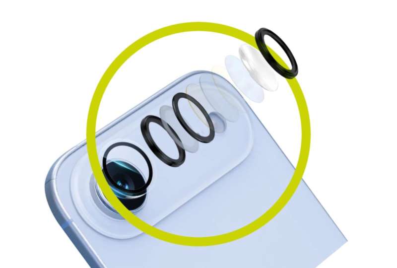 Mobile Origin Easy Lens Guards for iPhone Air Clear