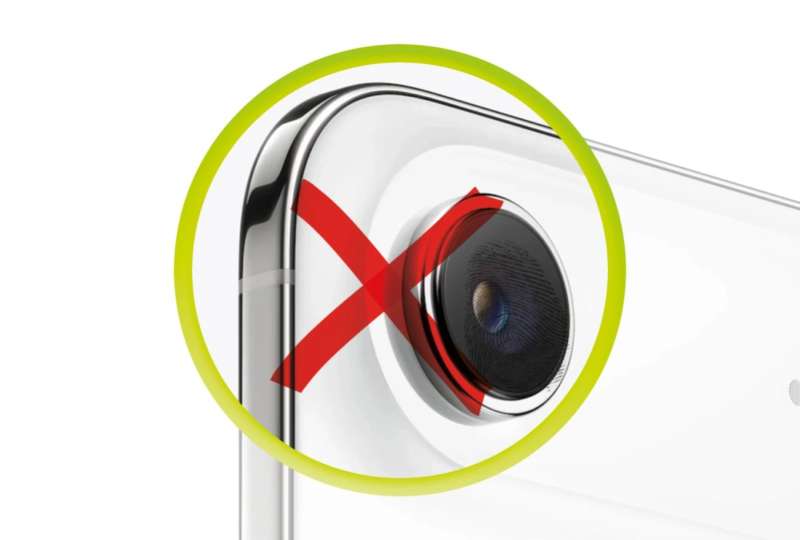 Mobile Origin Easy Lens Guards for iPhone Air Clear