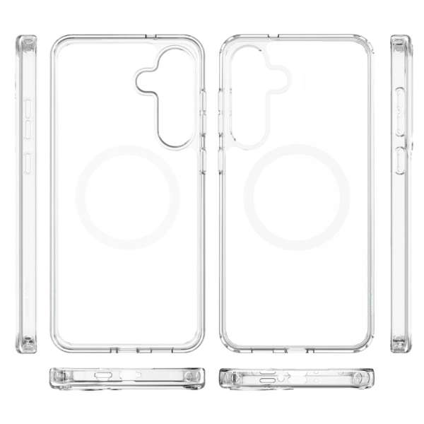 Mobile Origin Easy MagSafe case for Samsung Galaxy S25 FE Clear