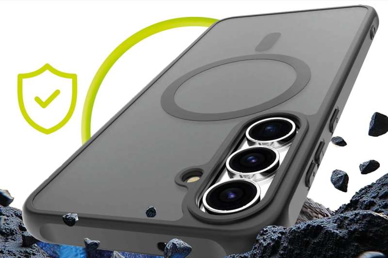Mobile Origin Easy MagSafe case for Samsung Galaxy S25 FE Matte Black