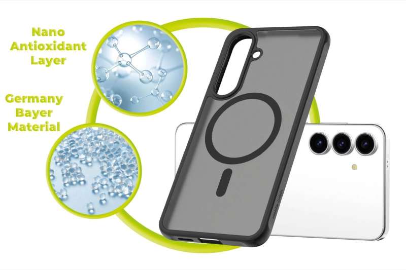 Mobile Origin Easy MagSafe case for Samsung Galaxy S25 FE Matte Black