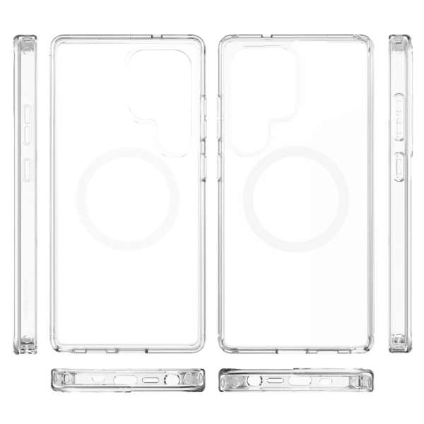 Mobile Origin Easy MagSafe case for Samsung Galaxy S25 Ultra Clear