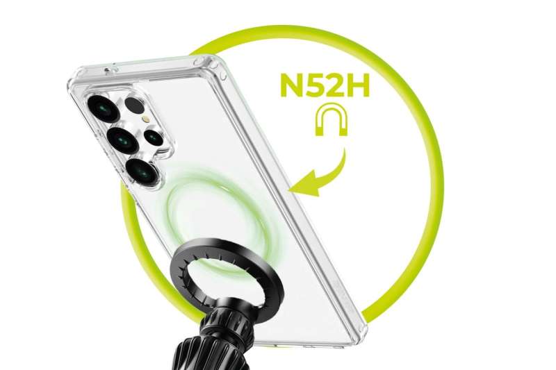 Mobile Origin Easy MagSafe case for Samsung Galaxy S25 Ultra Clear