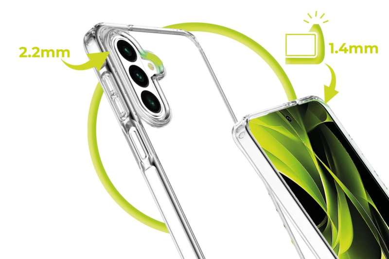 Mobile Origin Easy MagSafe case for Samsung Galaxy S26+ Clear
