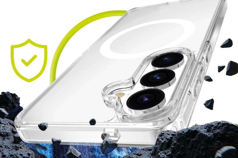 Mobile Origin Easy MagSafe case for Samsung Galaxy S26 Clear