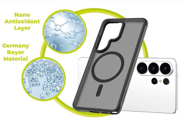 Mobile Origin Easy MagSafe case for Samsung Galaxy S26 Ultra Matte Black