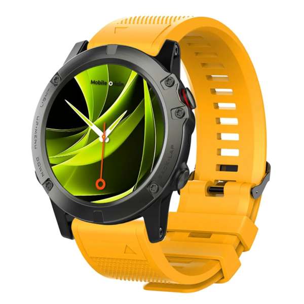 Mobile Origin Easy Strap ES1 Quick Fit for Garmin 20mm Yellow