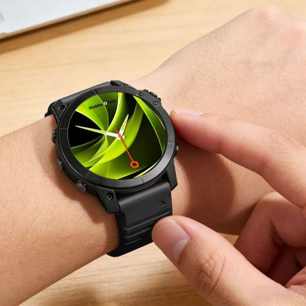 Mobile Origin Easy Strap Silicone ES2 Quick Fit for Garmin 26mm Black