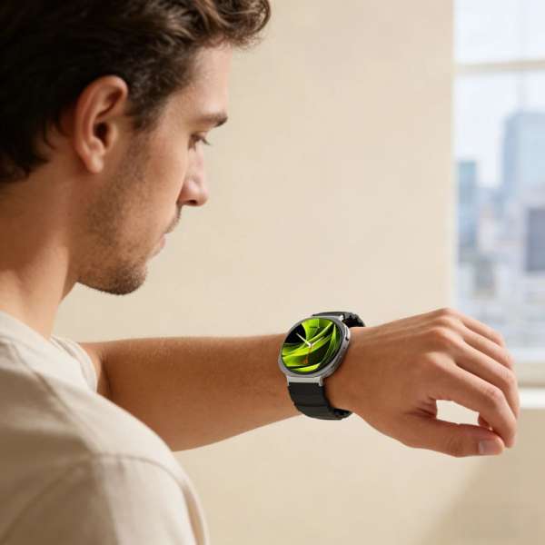 Mobile Origin Easy Strap for Galaxy Watch 8 Black